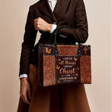 "Believe" - Philippians 4:13 Handbag Signature Bundle