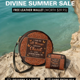 "Believe" Circle Crossbody Bag Deal