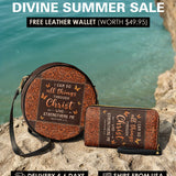 I Can Do All Things Through Chirst Circle Crossbody Bag Deal