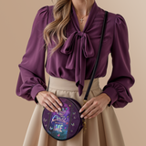 "Limitless" - Philippians 4:13 Circle Crossbody Bag