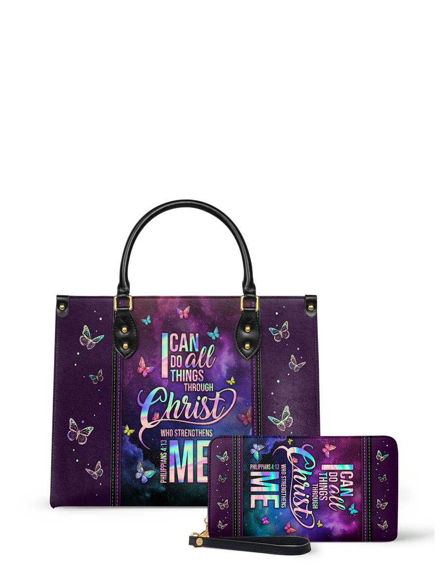 Limitless - Philippians 4:13 Leather Handbag Deal