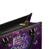 "Limitless" - Philippians 4:13 Leather Handbag