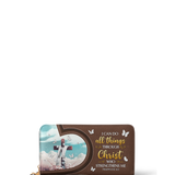 Rise - Philippians 4:13 Leather Wallet Deal