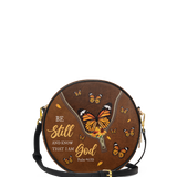 Serene - Psalm 46:10 Circle Crossbody Bag Deal