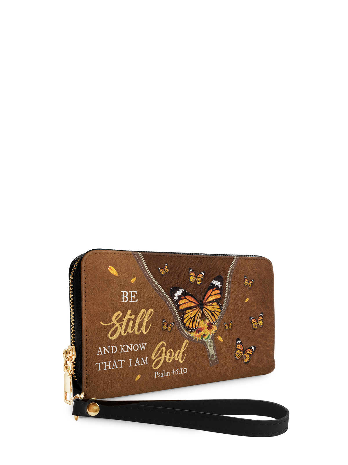 Serene - Psalm 46:10 Leather Wallet Deal
