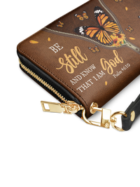 Serene - Psalm 46:10 Leather Wallet Deal