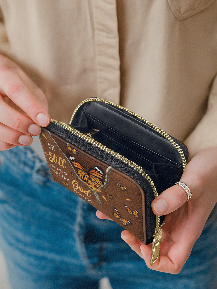 Serene - Psalm 46:10 Mini Wallet