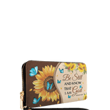 Presence - Psalm 46:10 Leather Wallet Deal