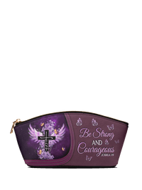 Courage - Joshua 1:9 Eclipse Makeup Bag