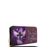 Courage - Joshua 1:9 Leather Wallet Deal