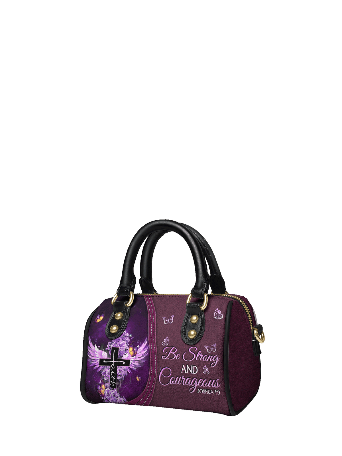 Courage - Joshua 1:9 Mini Satchel