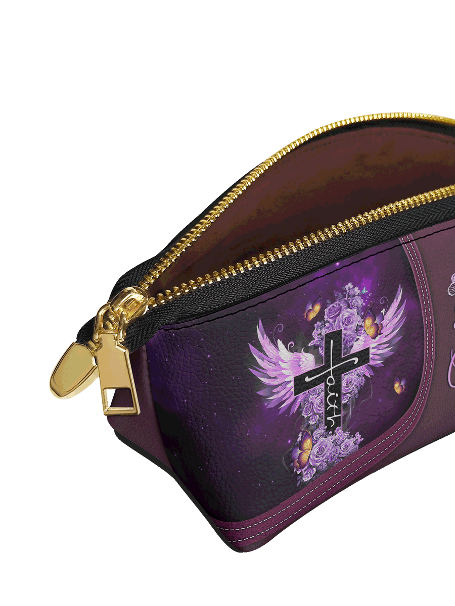 Courage - Joshua 1:9 Eclipse Makeup Bag