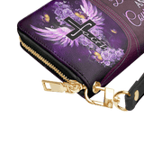 Courage - Joshua 1:9 Leather Wallet Deal