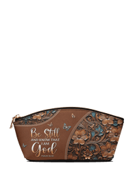 Stillness - Psalm 46:10 Eclipse Makeup Bag