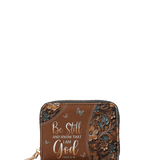 "Stillness" Leather Mini Wallet