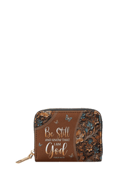 Stillness - Psalm 46:10 Mini Wallet