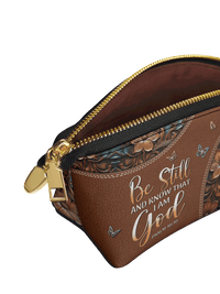 Stillness - Psalm 46:10 Eclipse Makeup Bag