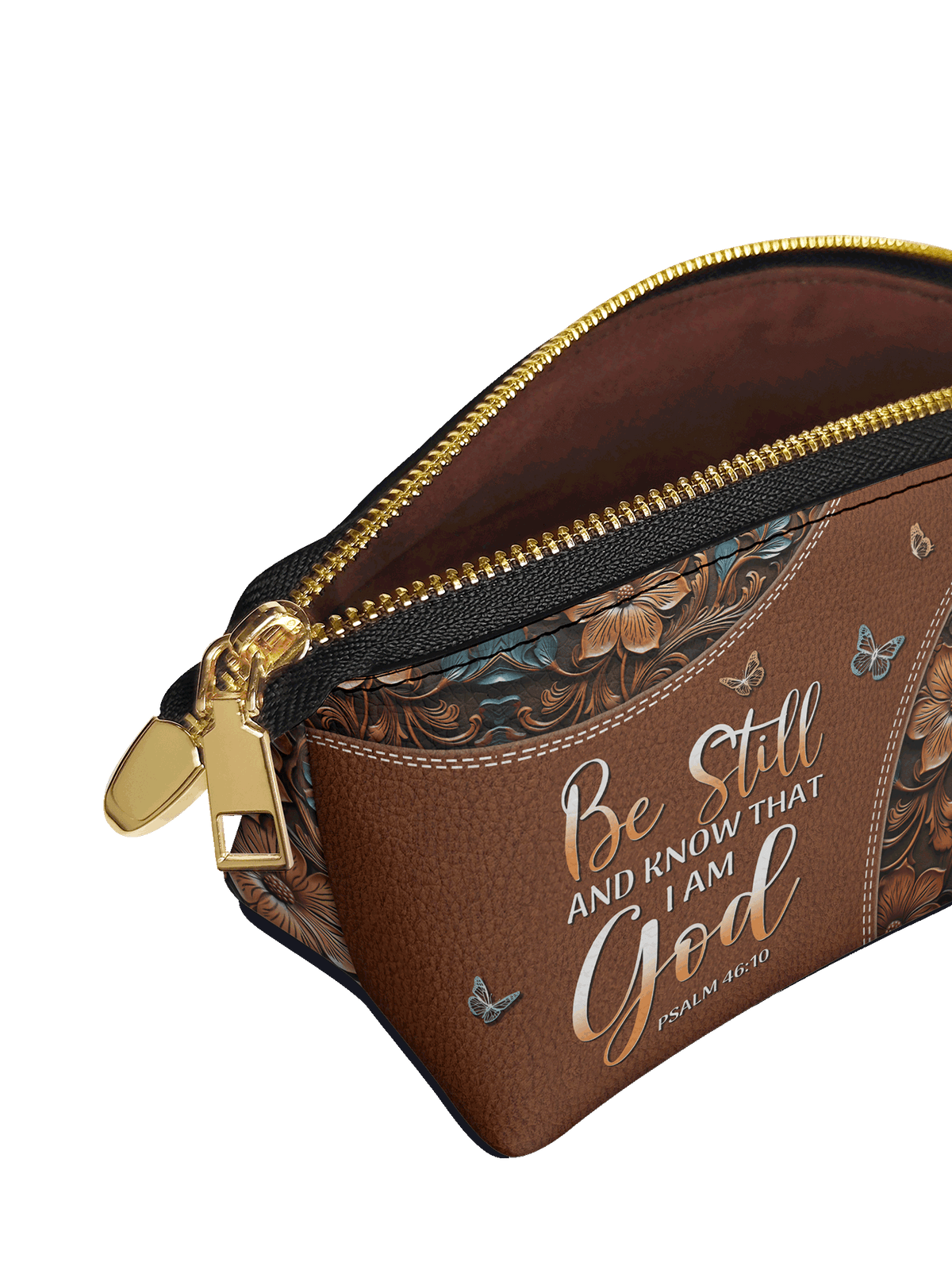 Stillness - Psalm 46:10 Eclipse Makeup Bag