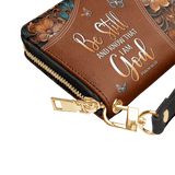 Stillness - Psalm 46:10 Leather Wallet Deal