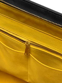 Stillness - Psalm 46:10 Small Leather Handbag