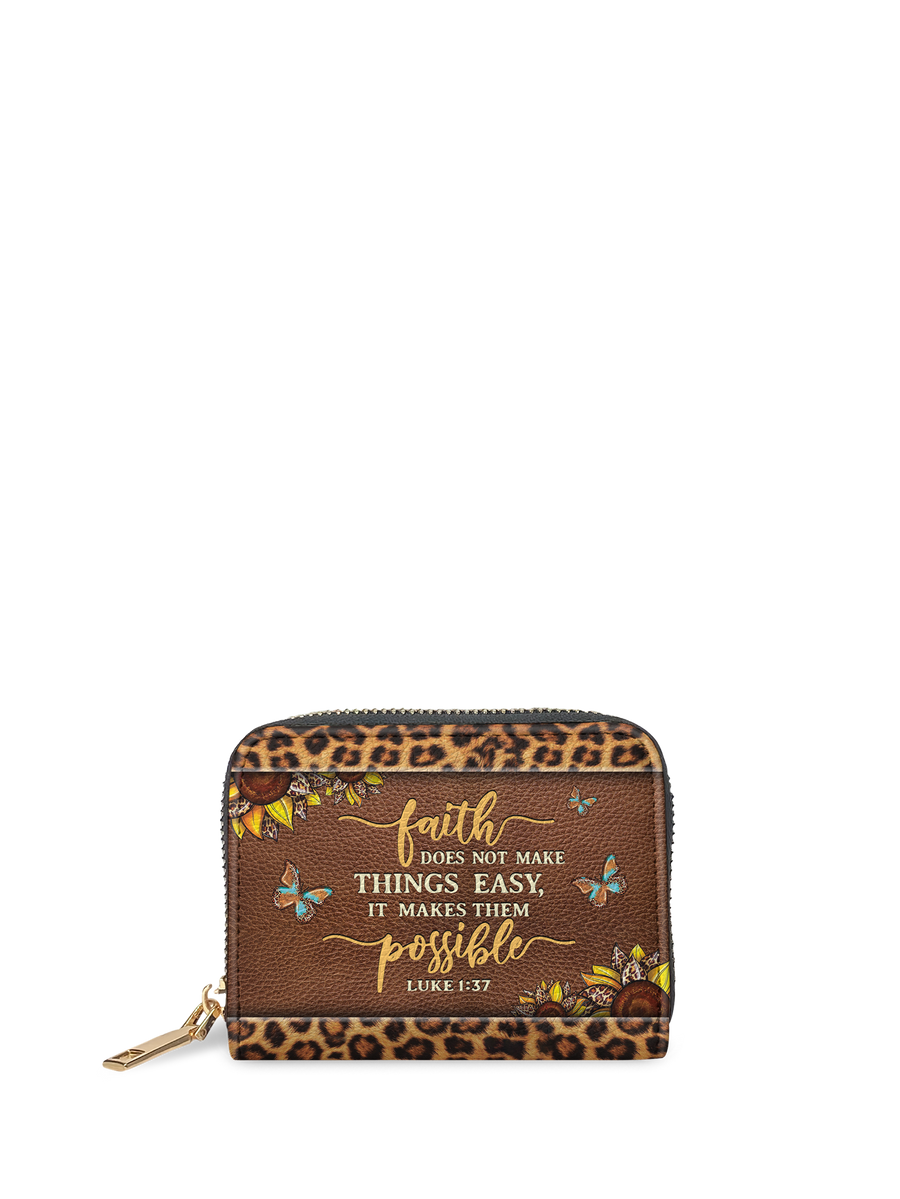 Possible - Luke 1:37 Mini Wallet