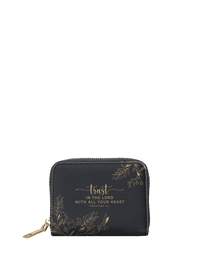 Trust - Proverbs 3:5 Mini Wallet