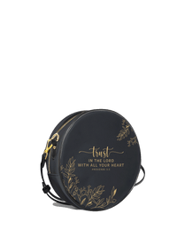 Trust - Proverbs 3:5 Circle Crossbody Bag OS