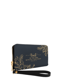 Trust - Proverbs 3:5 Leather Wallet Deal