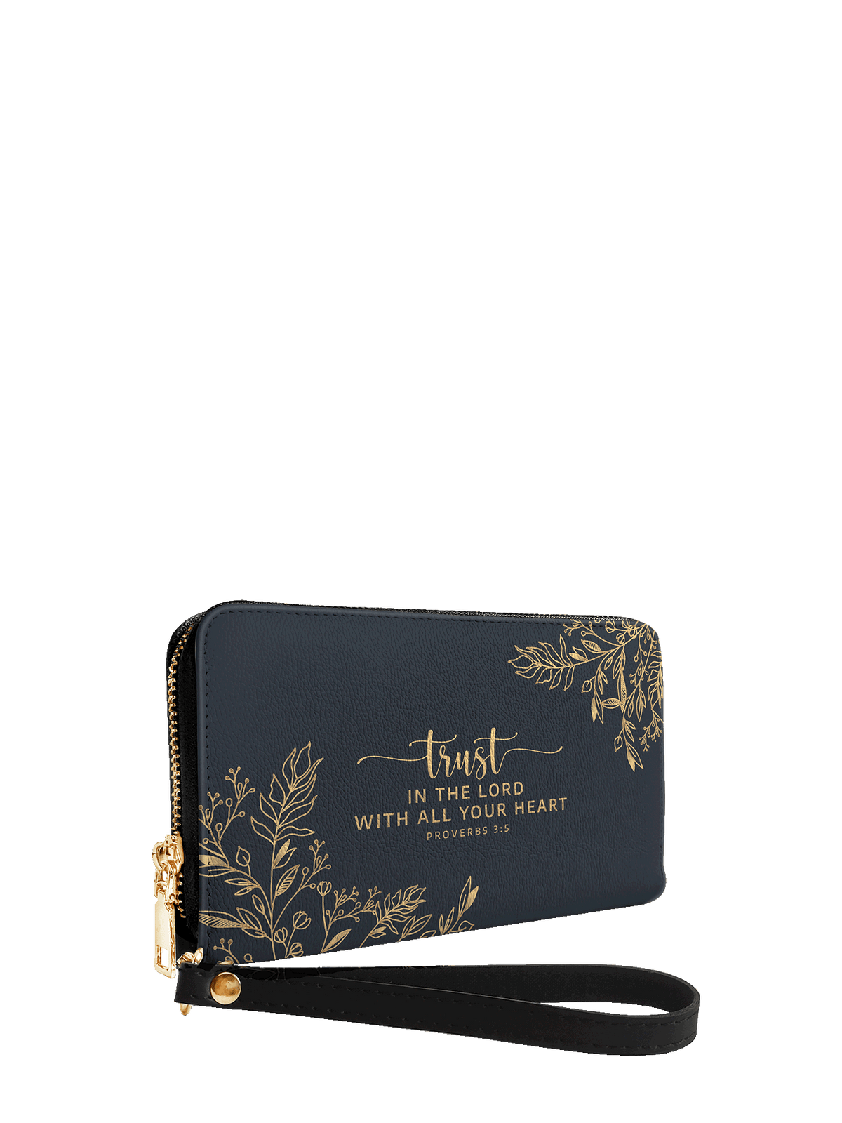 Trust - Proverbs 3:5 Leather Wallet Deal