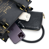 Trust - Proverbs 3:5 Small Leather Handbag