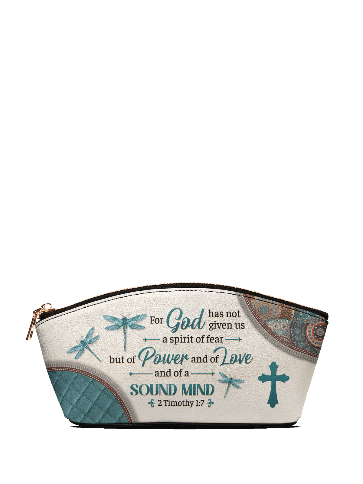 Poise - 2 Timothy 1:7 Eclipse Makeup Bag