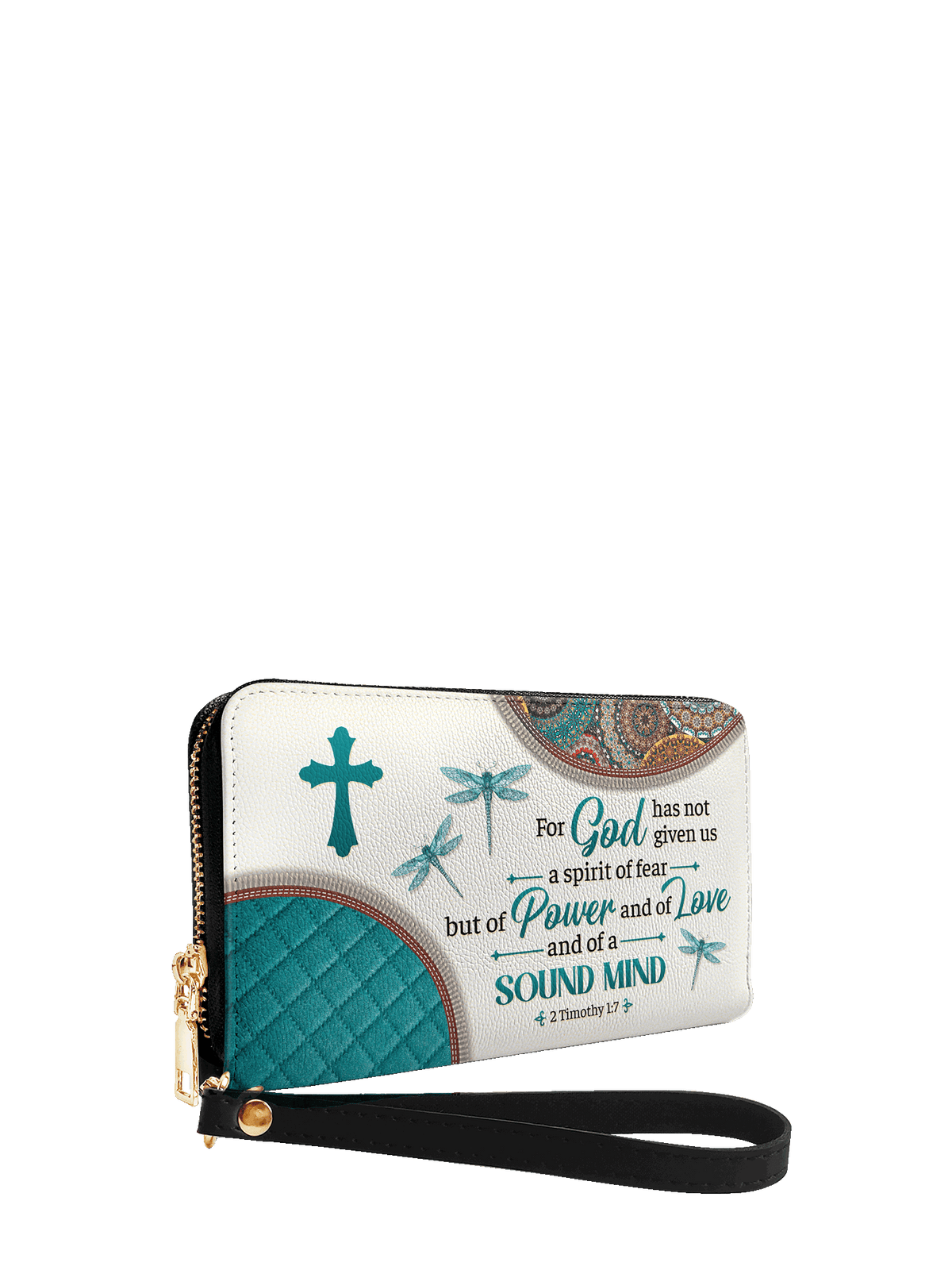 Poise - 2 Timothy 1:7 Leather Wallet Deal