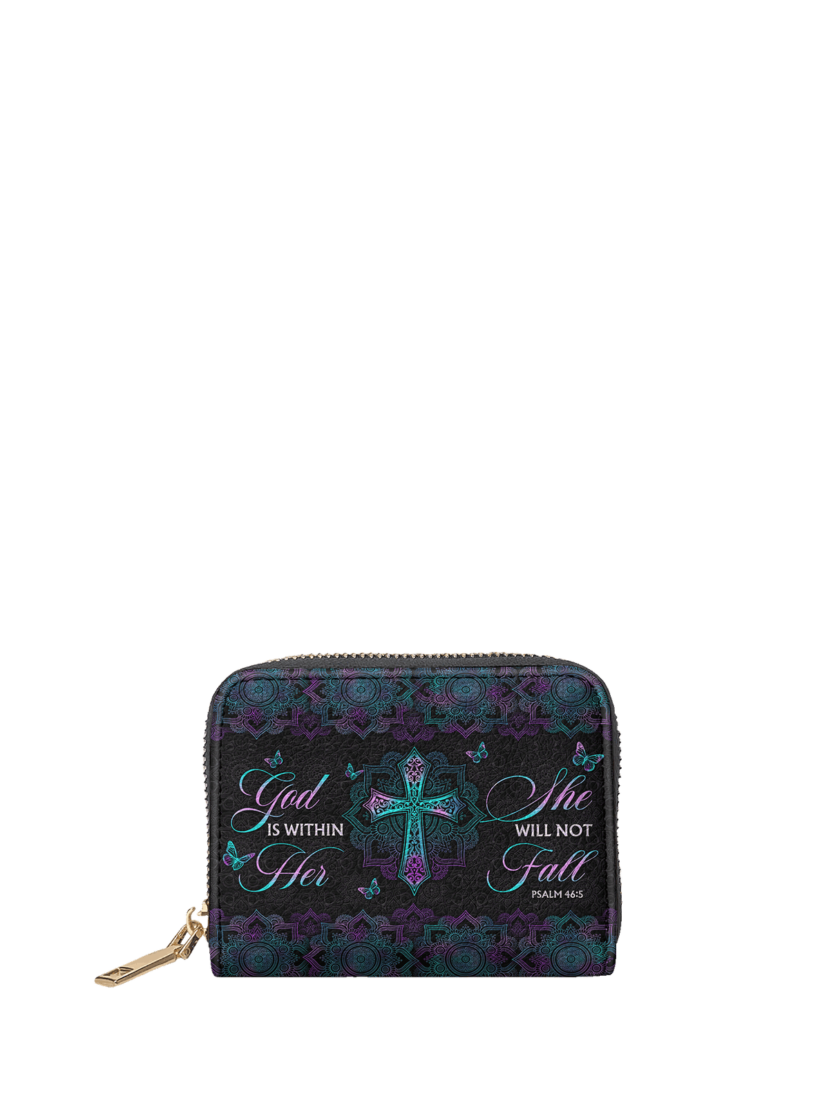 Unshaken - Psalm 46:5 Mini Wallet
