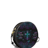 "Unshaken" - Psalm 46:5 Circle Crossbody Bag