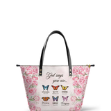 "Flutter" Leather Tote Bag