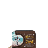 Rise - Philippians 4:13 Mini Wallet