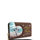 Rise - Philippians 4:13 Leather Wallet Deal