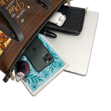 "Renew" - Jeremiah 29:11 Leather Tote Bag