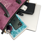 "Flourish" Leather Tote Bag