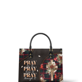 "Pray" Leather Handbag Deal