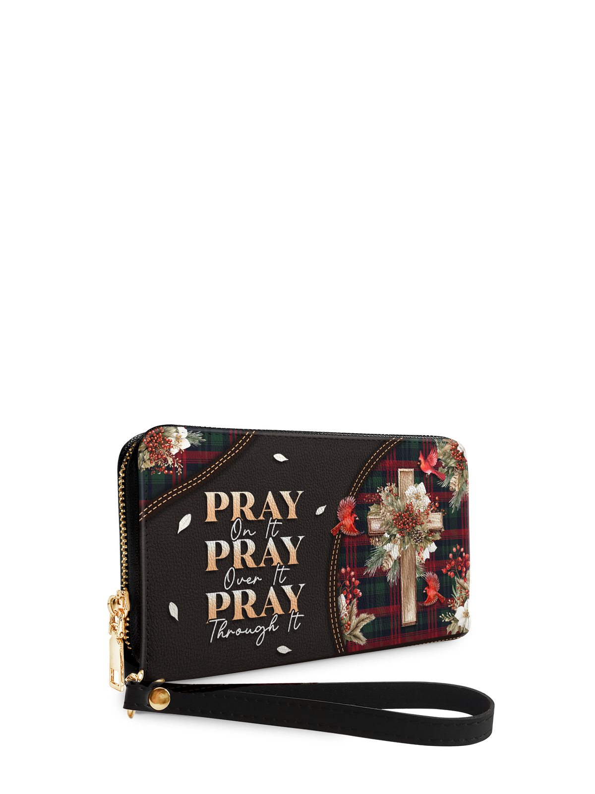 Pray Leather Wallet