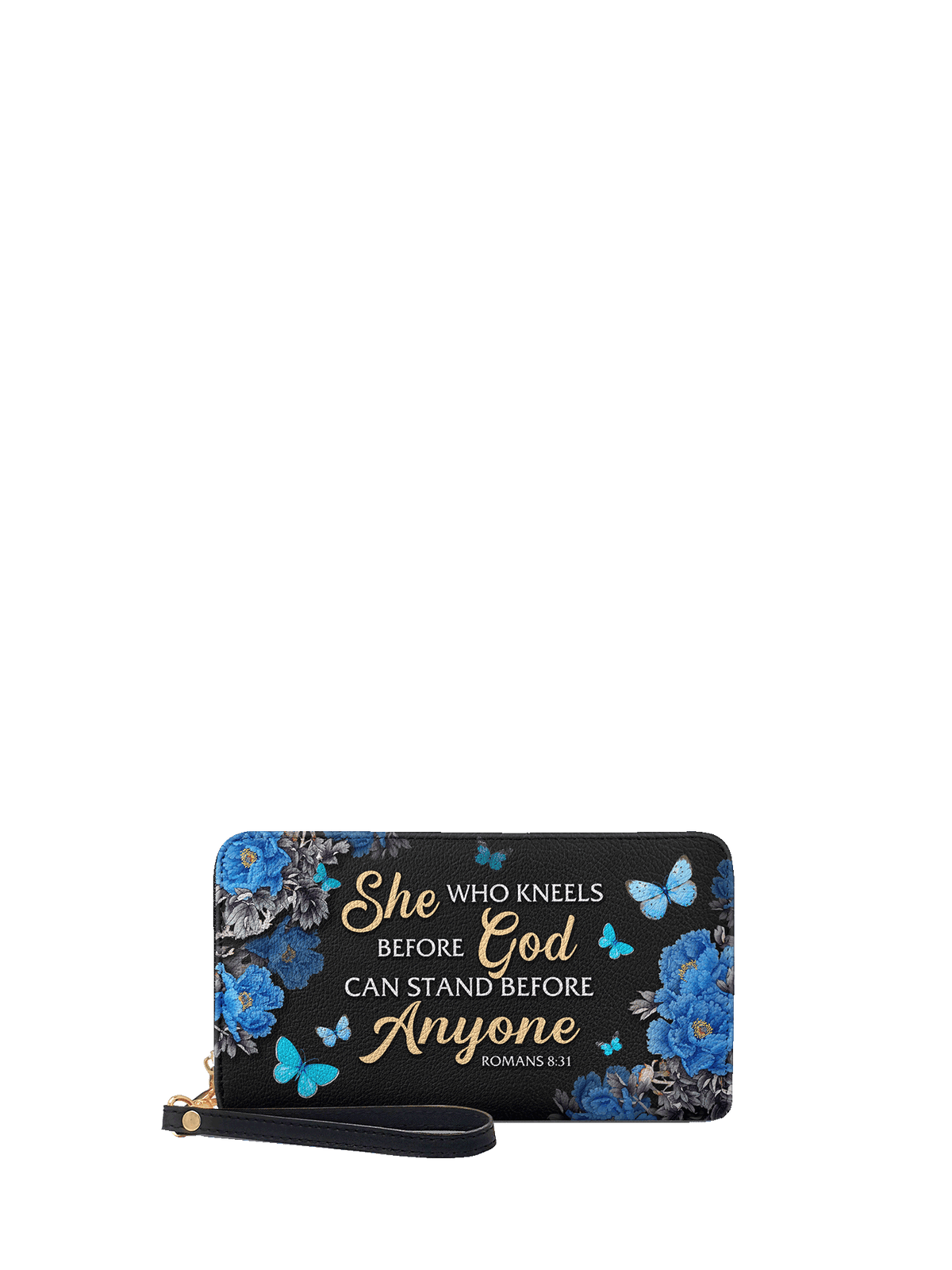 Anchor - Romans 8:31 Leather Wallet Deal