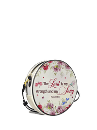 Melody - Psalm 118:14 Circle Crossbody Bag