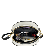 "Melody" - Psalm 118:14 Circle Crossbody Bag