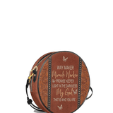 "Waymaker" Circle Crossbody Bag