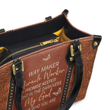 "Waymaker" Small Leather Handbag