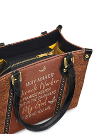 Waymaker Small Leather Handbag