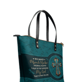 Lighthouse Leather Tote Bag