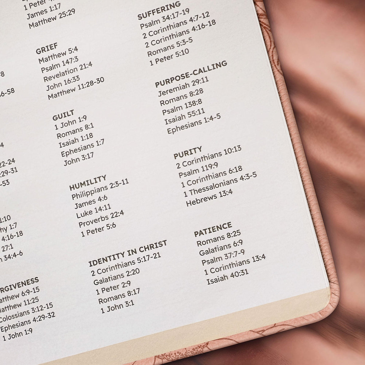 Graceful Leather Prayer Journal