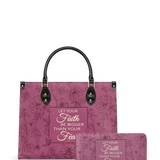 "Flourish" Leather Handbag Deal